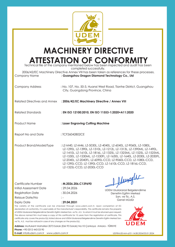 UDEM conformity document 3