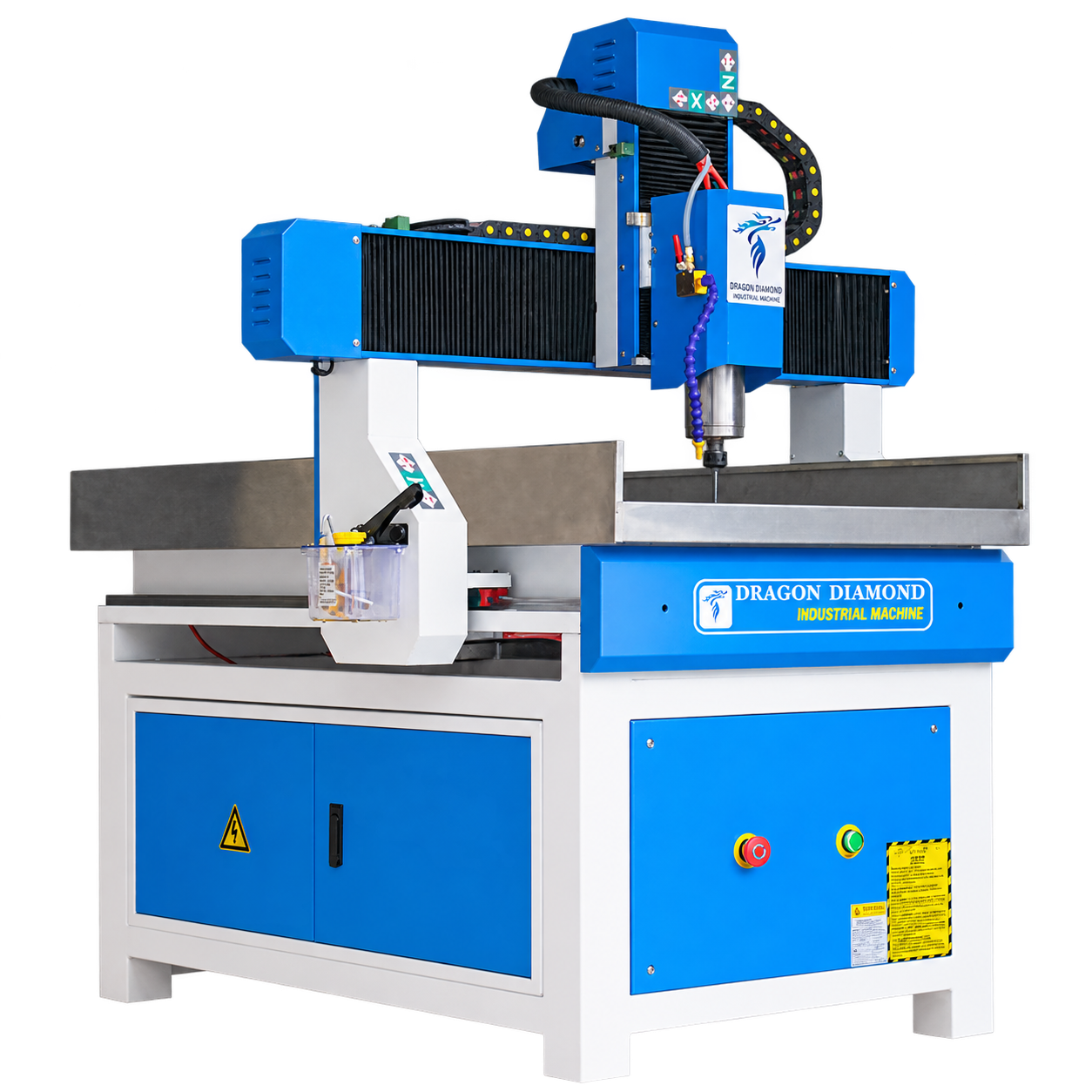 LZ-6090 CNC router with optional water tank