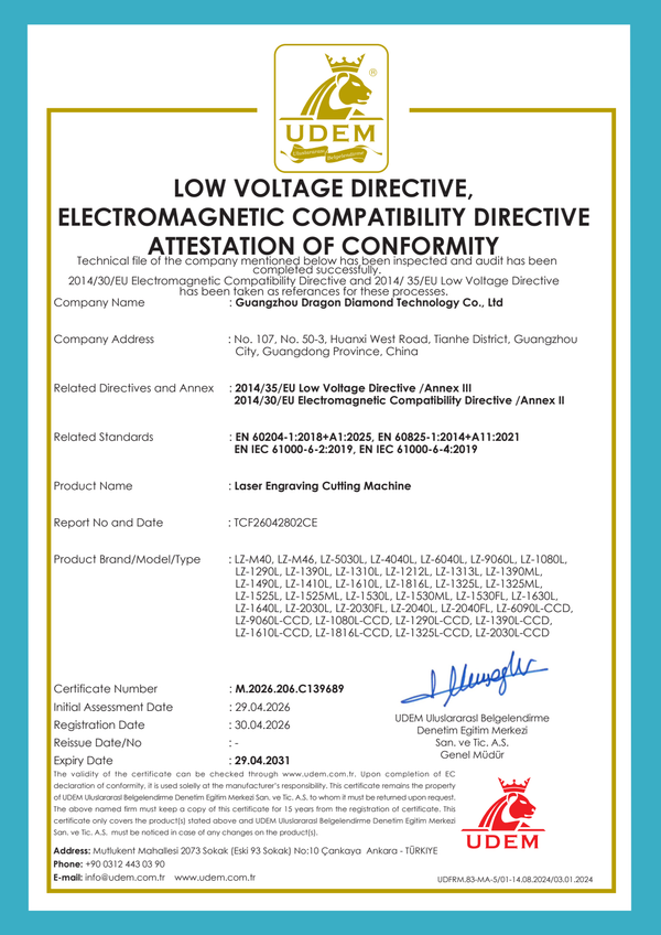 UDEM conformity document 2