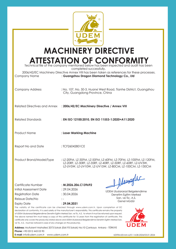 UDEM conformity document 6