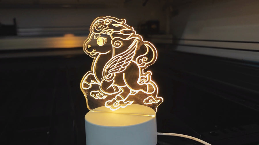 Acrylic decorative lighting