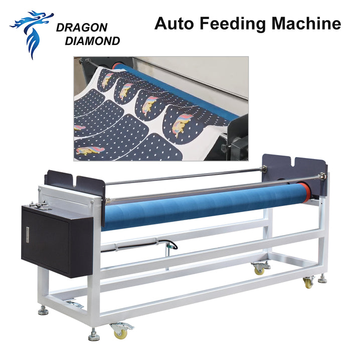 Optional automatic roll fabric feeder