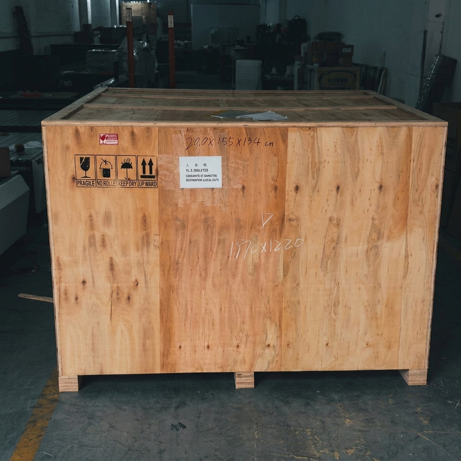 Wooden export crate