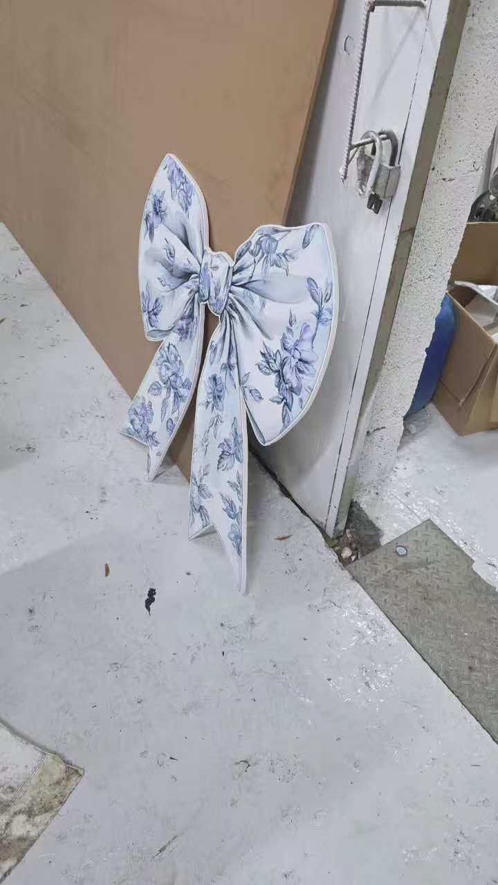 Finished freestanding decorative panel