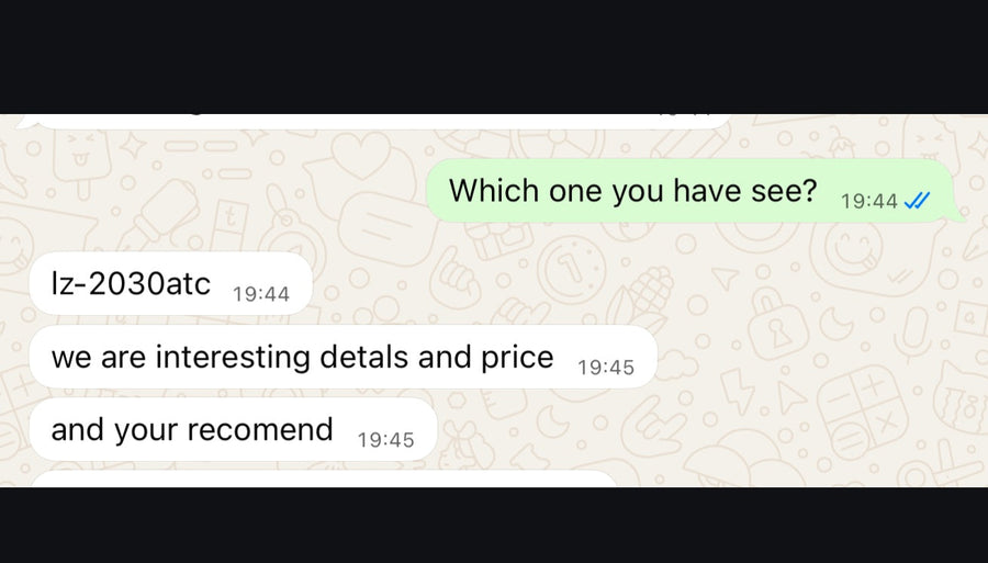 Customer inquiry about an LZ-2030 ATC router